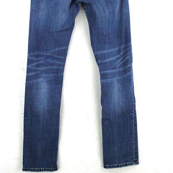BKE Alec Straight Leg Blue Denim Jeans Women's Size 27R - Picture 8 of 12